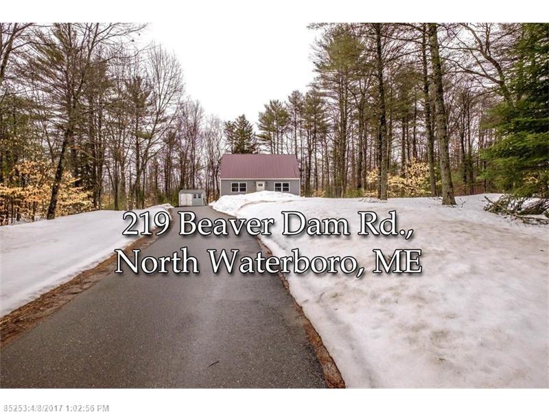 219 Beaver Dam RD, Waterboro, ME 04061