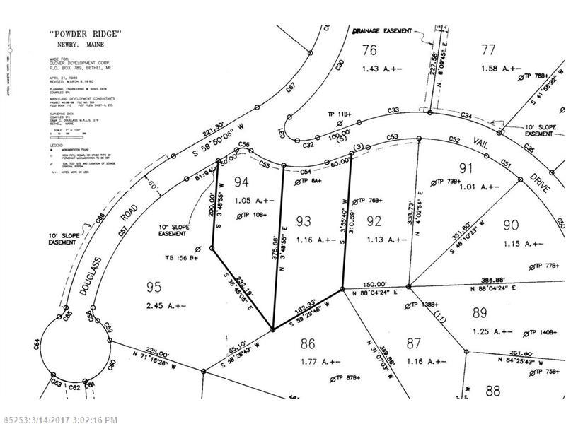 Lot 94 Vail DR, Newry, ME 04261