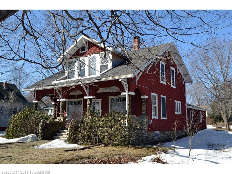 36 Plaisted ST, Gardiner, ME 04345