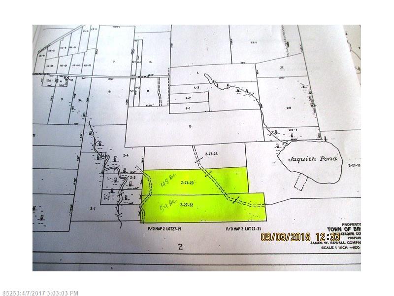 0 Jaquith Pond Road, Brownville, ME 04414