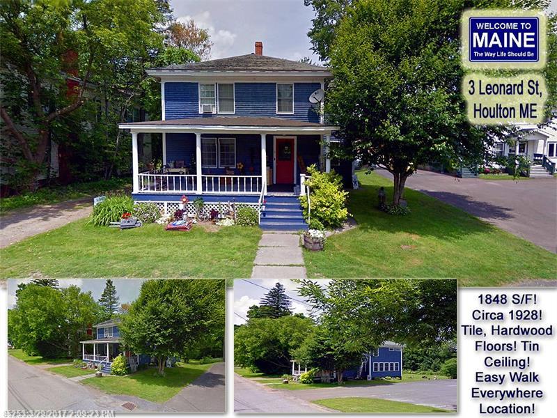 3 Leonard ST, Houlton, ME 04730