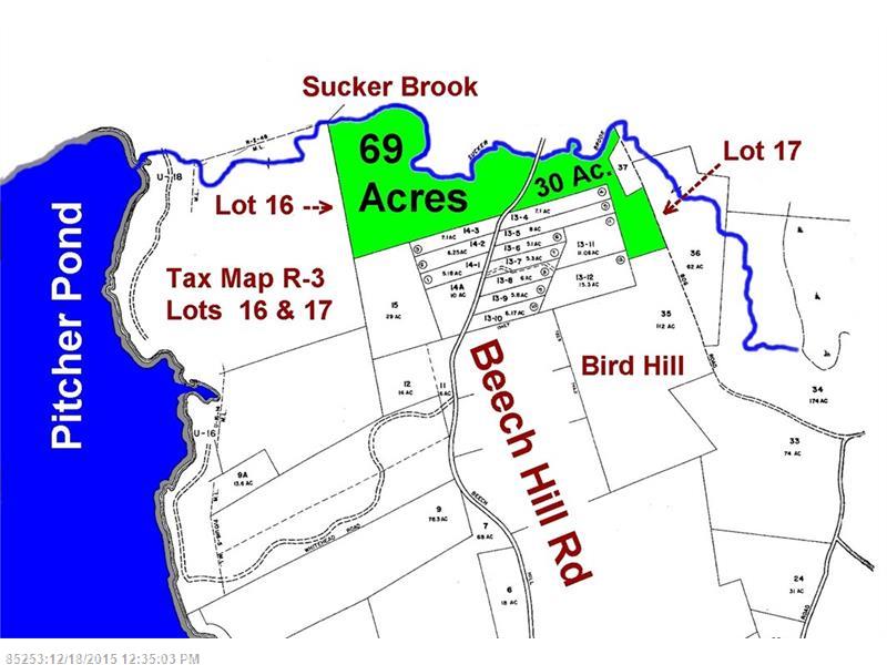 721 &amp; 732 Beech Hill RD, Northport, ME 04849