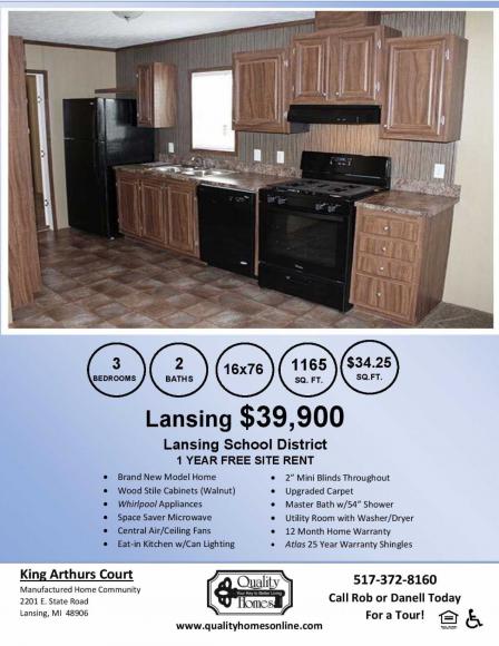 King Arthur's Court 310 Brittany or 112 LancasterLansing, MI 48906