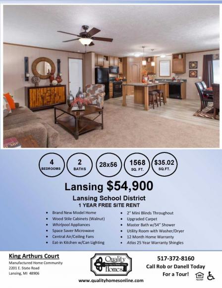 King Arthur's Court 211 TudorLansing, MI 48906