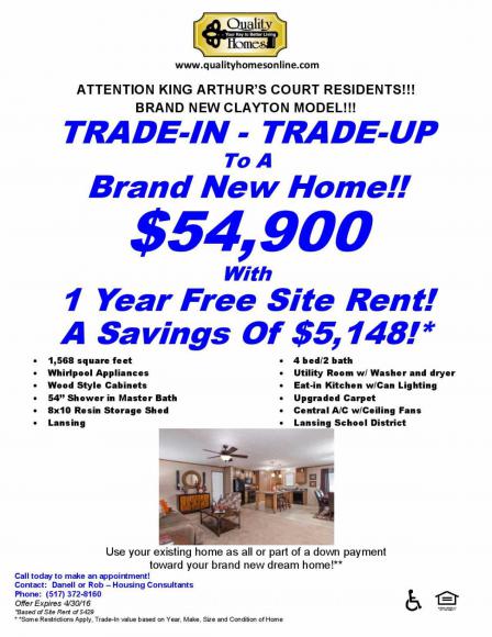 King Arthur's Court 211 TudorLansing, MI 48906