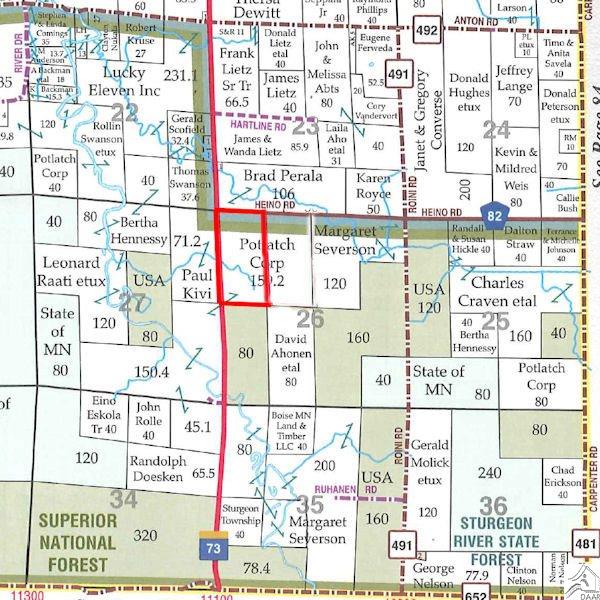 TBD Heino Rd, Angora, MN 55703