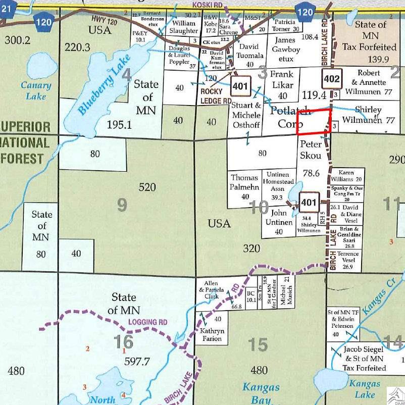 Birch Lake Rd, Ely, MN 55731
