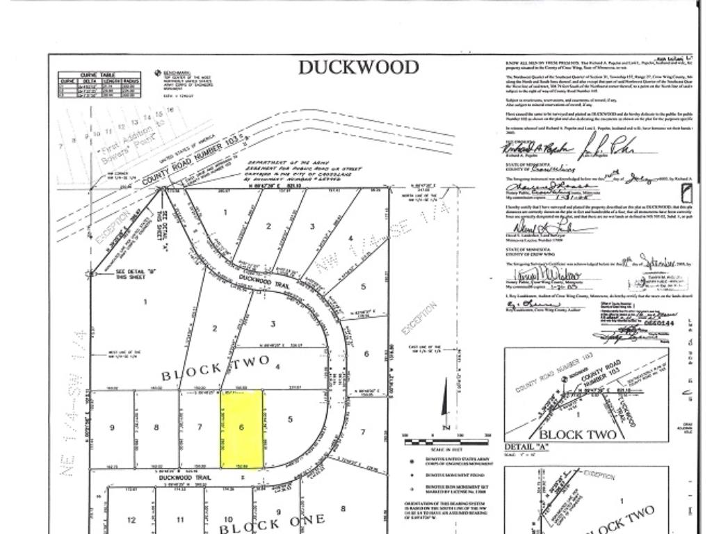 Lot 6 Duckwood Trail, Crosslake, MN 56442