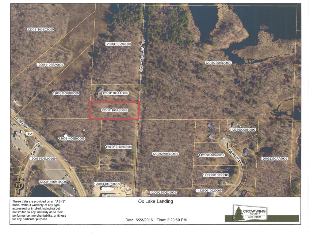 xxx Ox Lake Landing, Crosslake, MN 56442