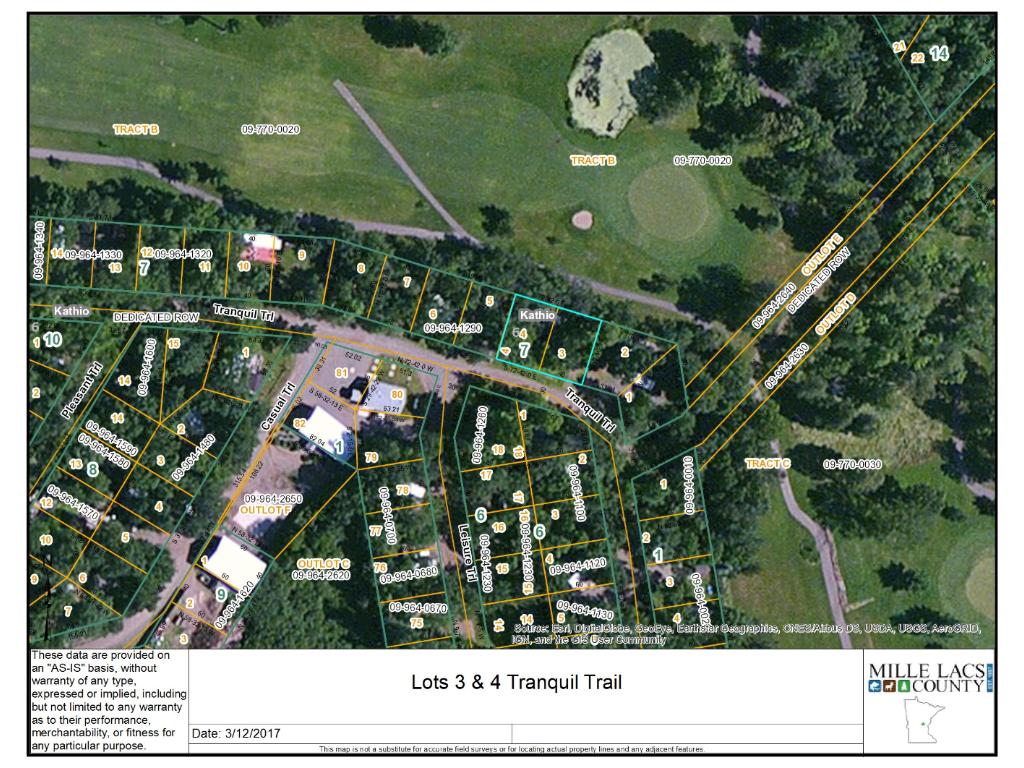 Lots 3 &4 Tranquil Trail, Garrison, MN 56450
