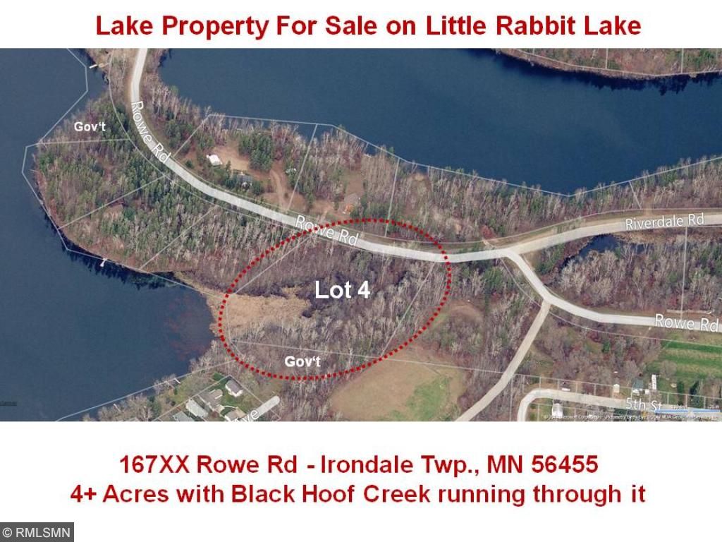 167XX Rowe Road, Irondale Twp, MN 56455