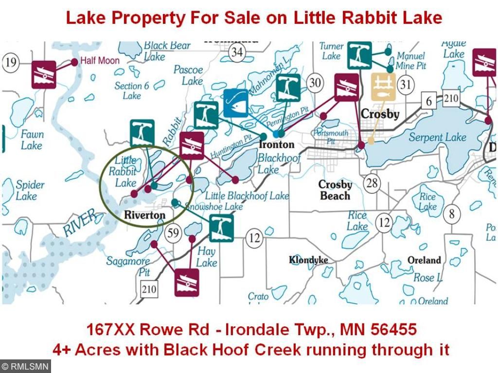 167XX Rowe Road, Irondale Twp, MN 56455