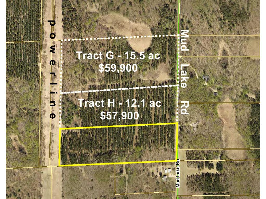TractI Mud Lake Road, Lake Edward Twp, MN 56468