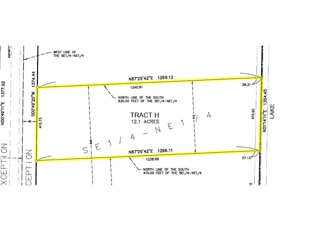 TractH Mud Lake Road, Lake Edward Twp, MN 56468