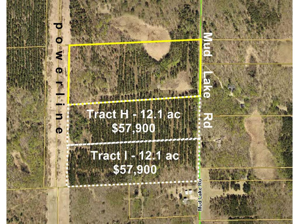 TractG Mud Lake Road, Lake Edward Twp, MN 56468