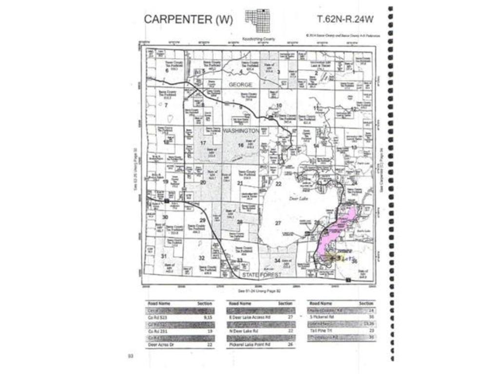 Lot 3 Pickerel Road S, Carpenter Twp, MN 56639