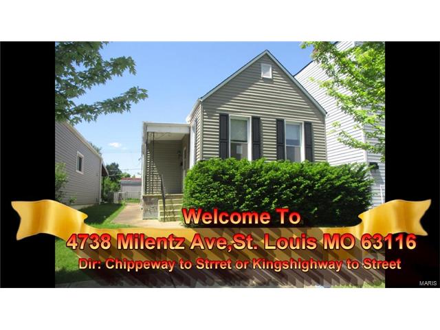 4738 Milentz Avenue, St Louis, MO 63116
