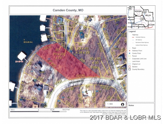 Lot 120 Comanche Road, Lake Ozark, MO 65049