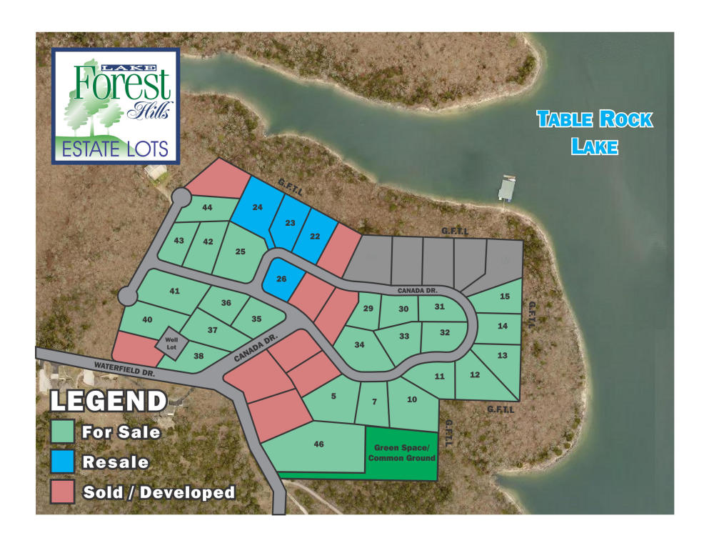 Lot 11 Canada Drive, Branson West, MO 65737