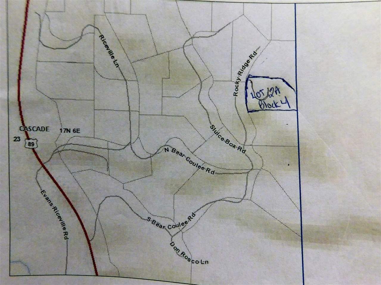 Lot 2A Block 45.1 acres, Outside Area - Northeast, MT 59412