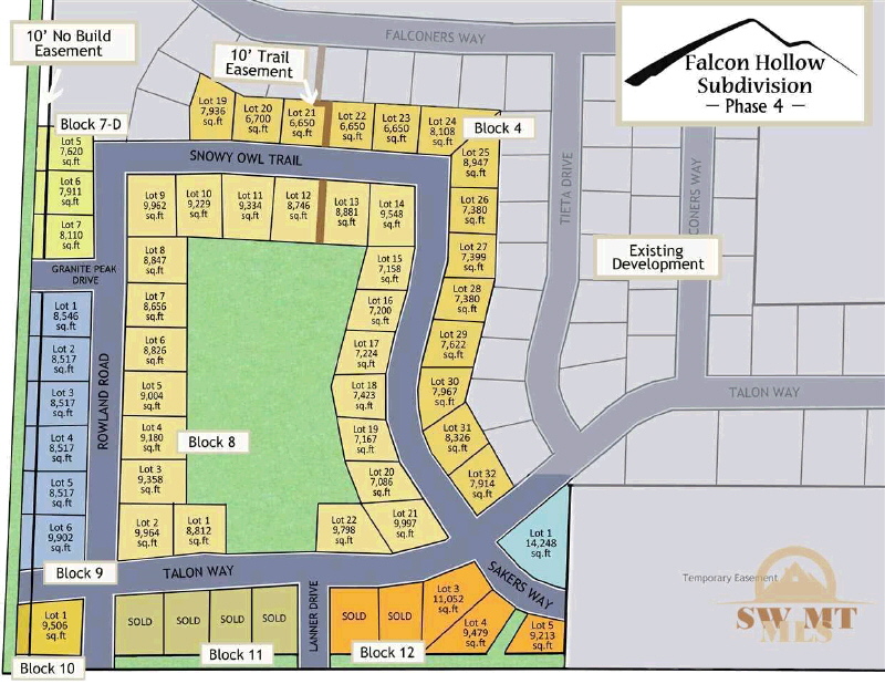 Lot 5 Blk 8 Falcon HollowPhas, Bozeman, MT 59718