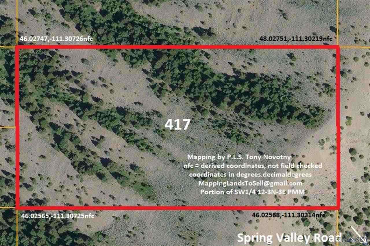 Tract 417 Spring Valley, Three Forks, MT 59752