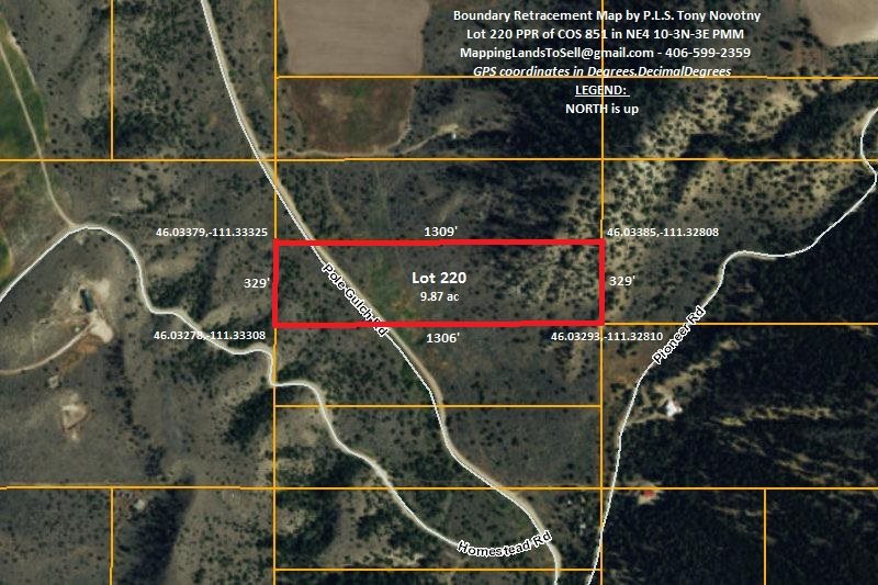 Lot 220 Pole Gulch, Three Forks, MT 59752