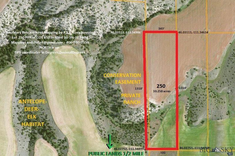 Lot 250 Sage, Three Forks, MT 59752