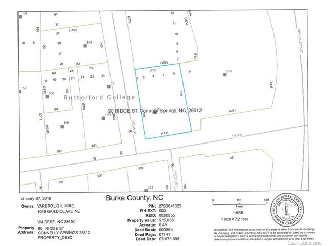 90 Ridge Street, Connelly Springs, NC 28612