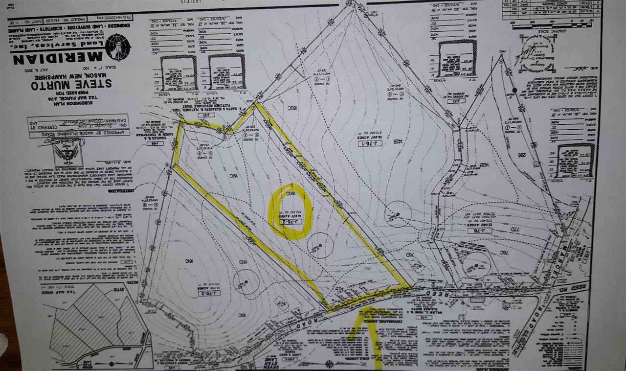 Lot J-76-2 Reed Road, Mason, NH 03048