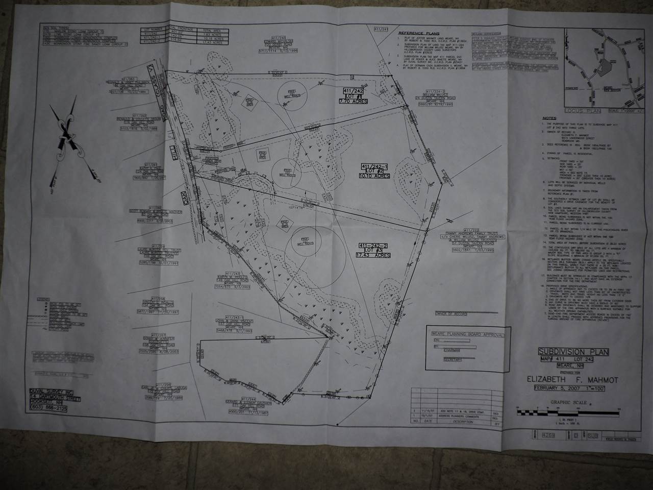 Oak Hill Rd Lot 242-1, Weare, NH 03281