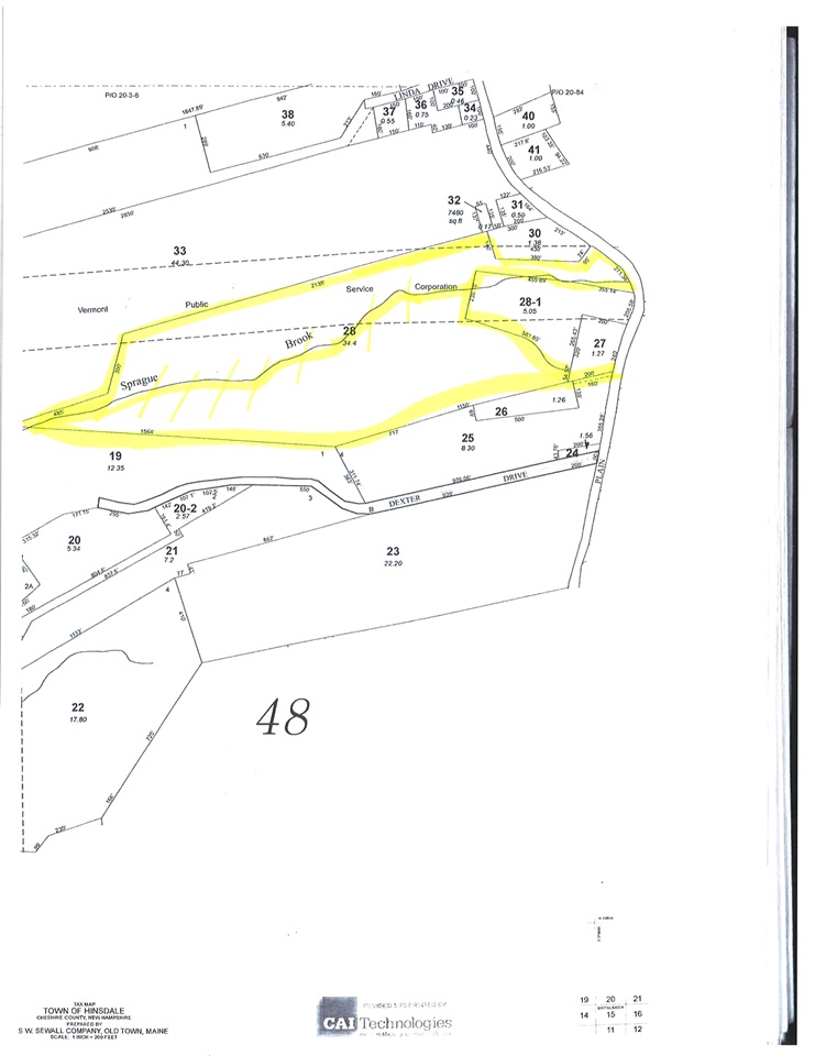 Row off Plain Road, Hinsdale, NH 03451