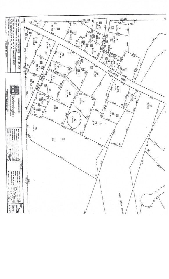 Off Spring Street, Whitefield, NH 03598