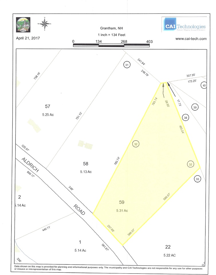 New Aldrich Road, Grantham, NH 03753