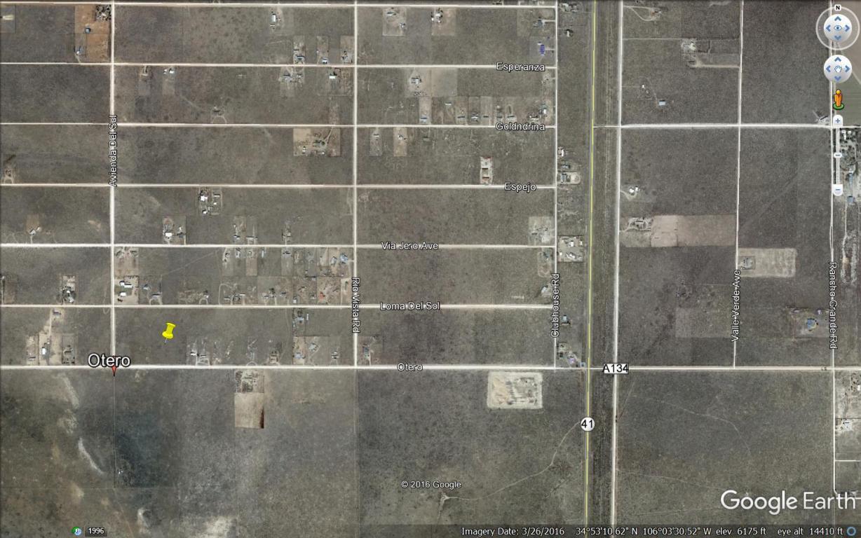 Otero and Loma Del Sol Avenue, McIntosh, NM 87032
