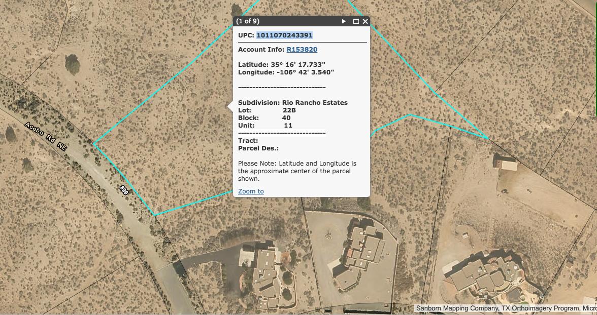 Acebo NE, Rio Rancho, NM 87124