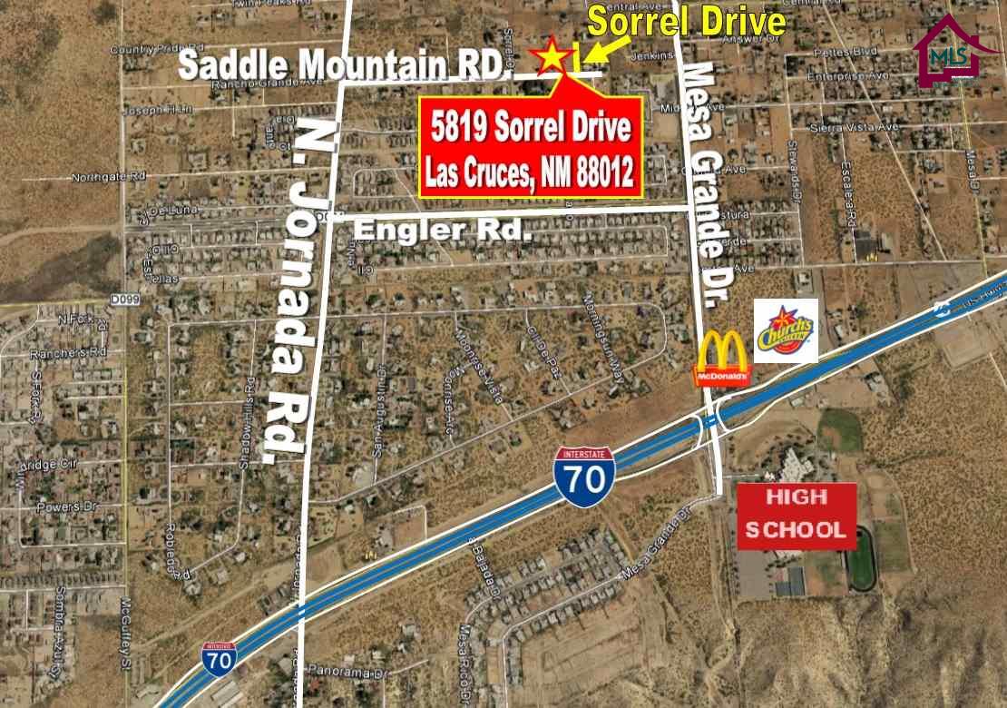 5819SORREL DRIVE, Las Cruces, NM 88012