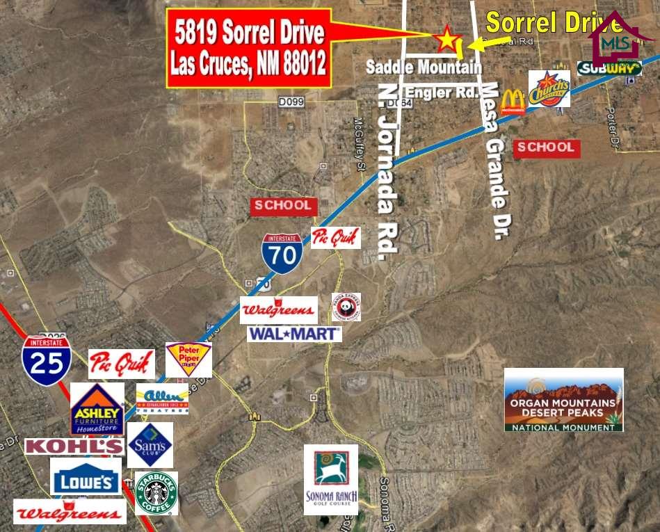 5819SORREL DRIVE, Las Cruces, NM 88012