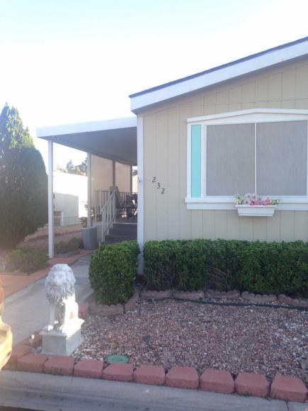 Tropicana Palms Manufactured Home Community6420 E.Tropicana #232Las Vegas, NV 89122