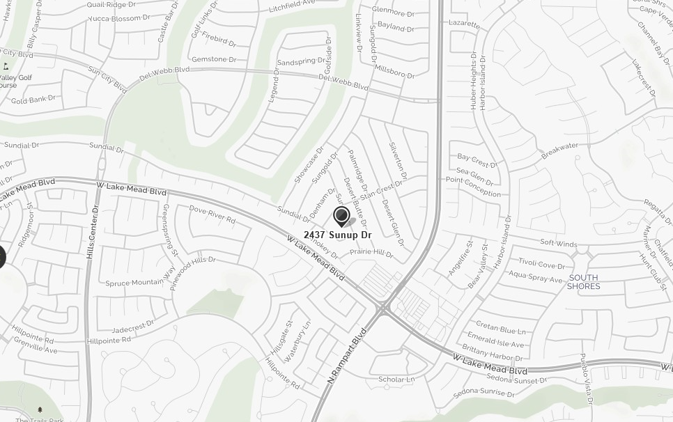 2437 Sunup Drive, Las Vegas, NV 89134