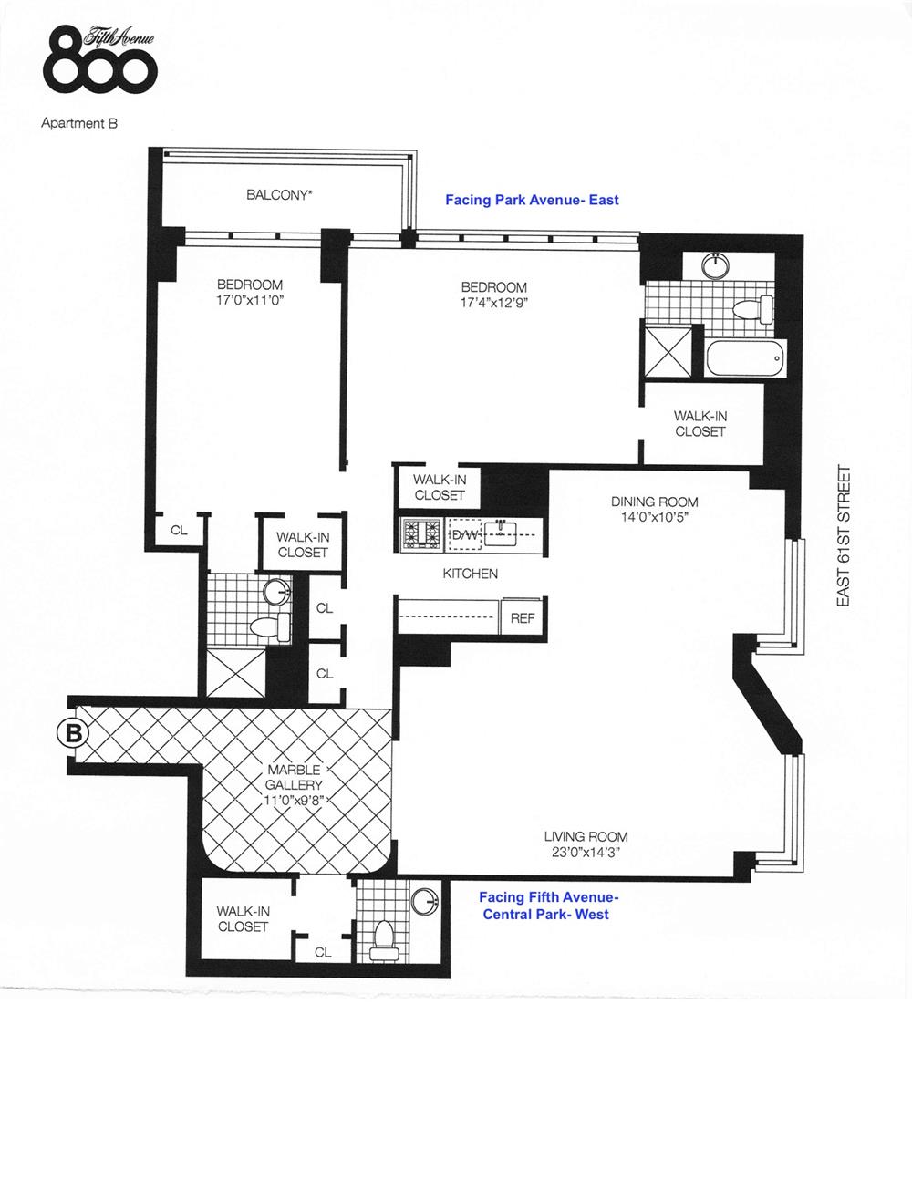 800 Fifth Avenue, New York, NY 10065