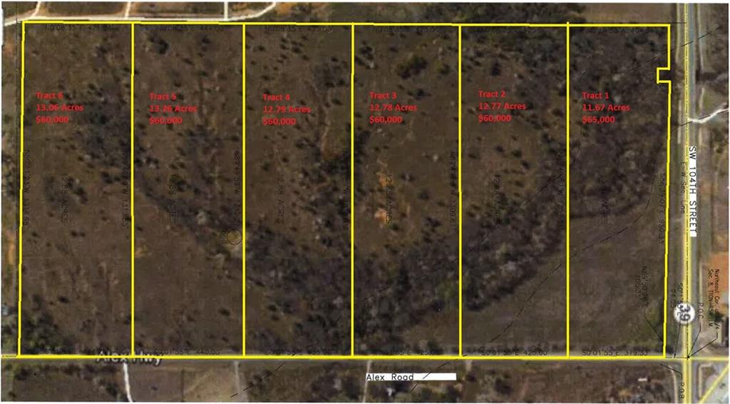 CS 2940 TRACT 1, Alex, OK 73002