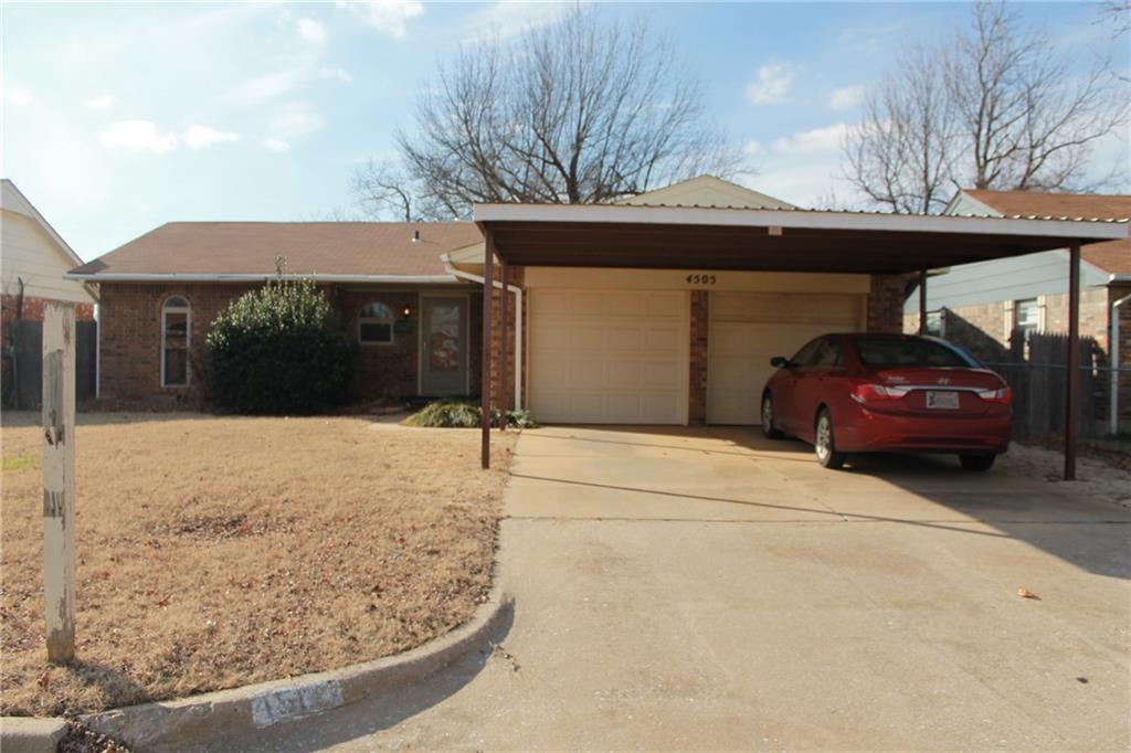 4505 Meadowpark Drive, Midwest City, OK 73110