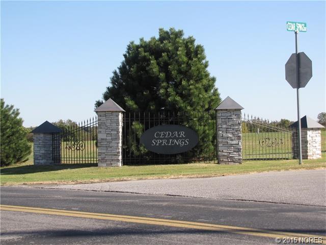 Lot 1 E Cedar Springs Drive, Claremore, OK 74017