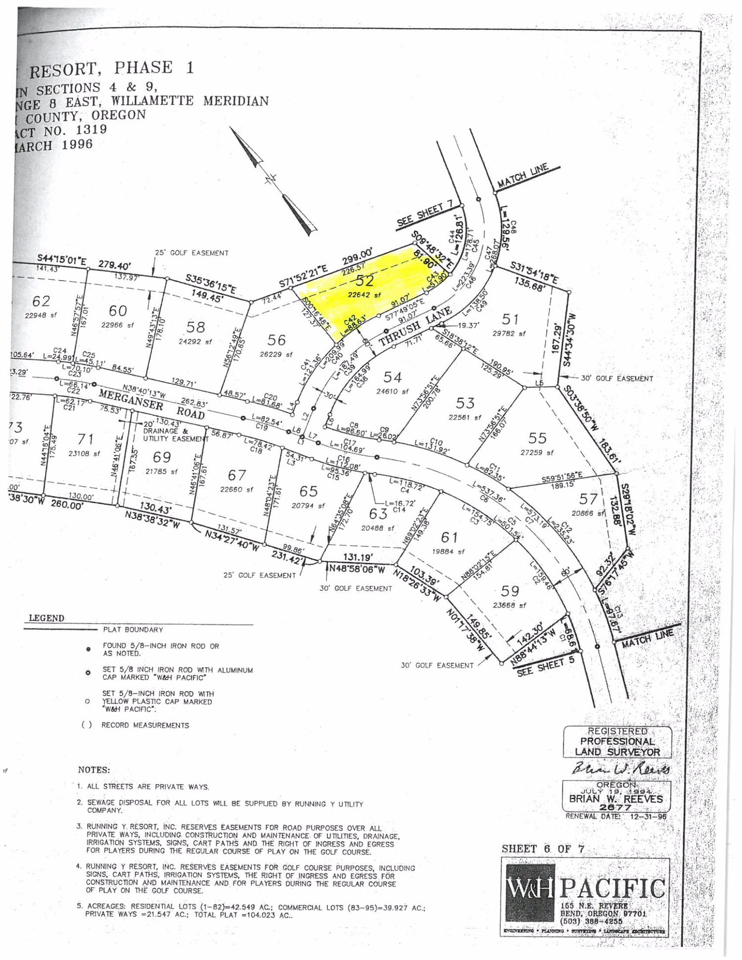 0 Thrush Lot 52 Lane, Klamath Falls, OR 97601