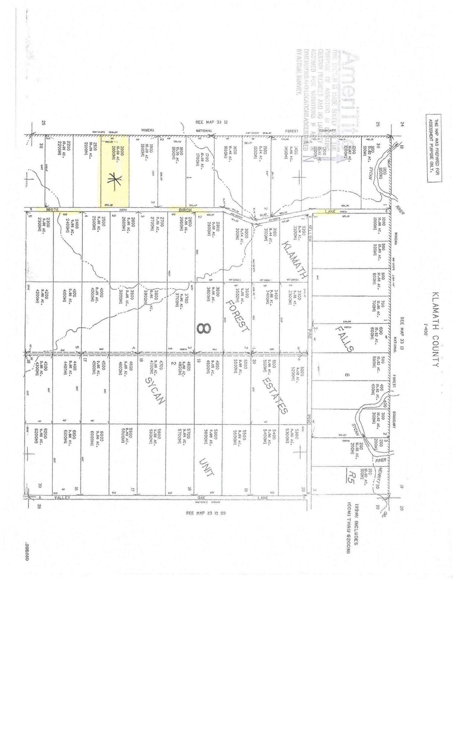 0 White Birch Lot 2000, Bly, OR 97622