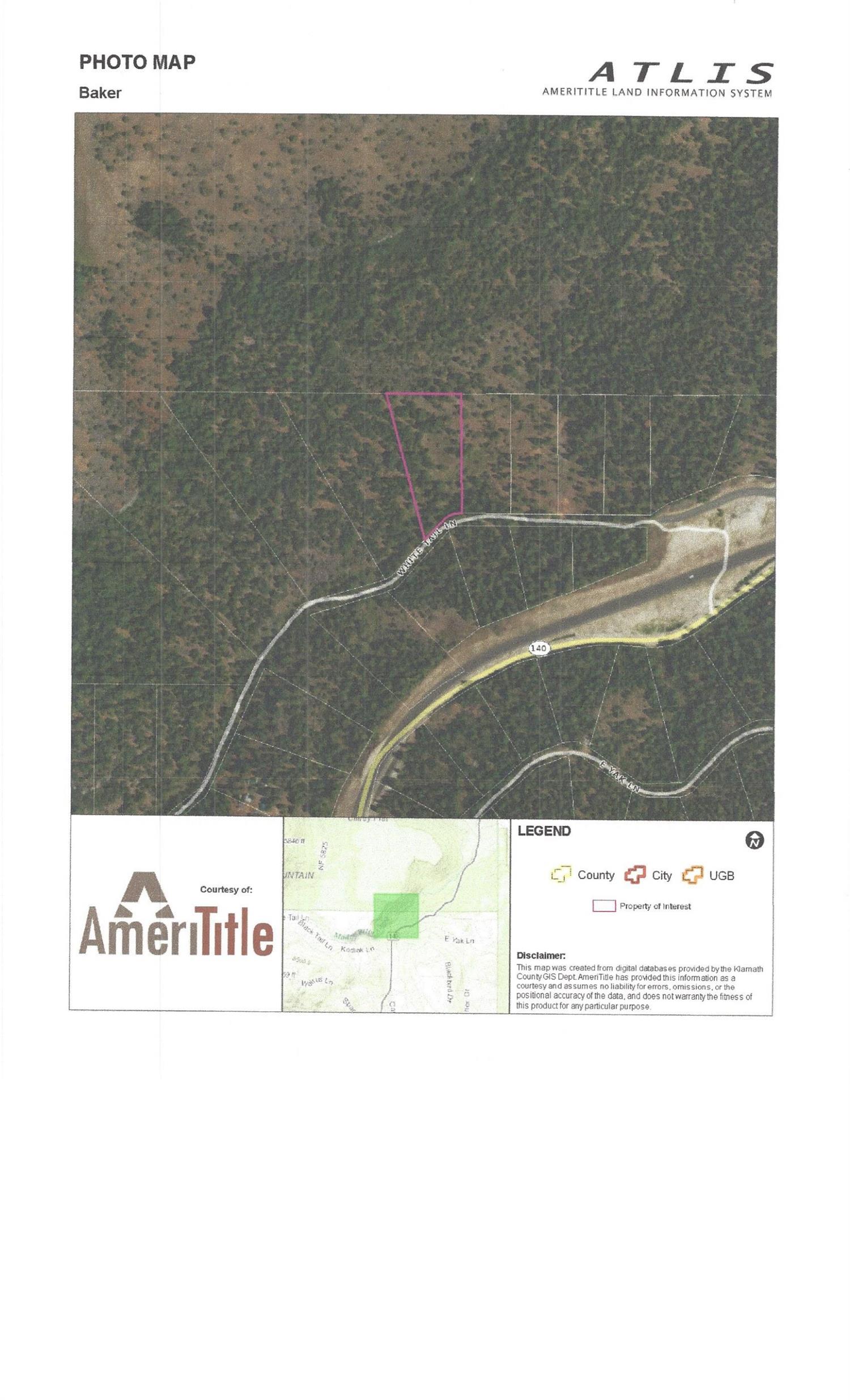 0 White Tail Lane, Lot 9, Bonanza, OR 97623