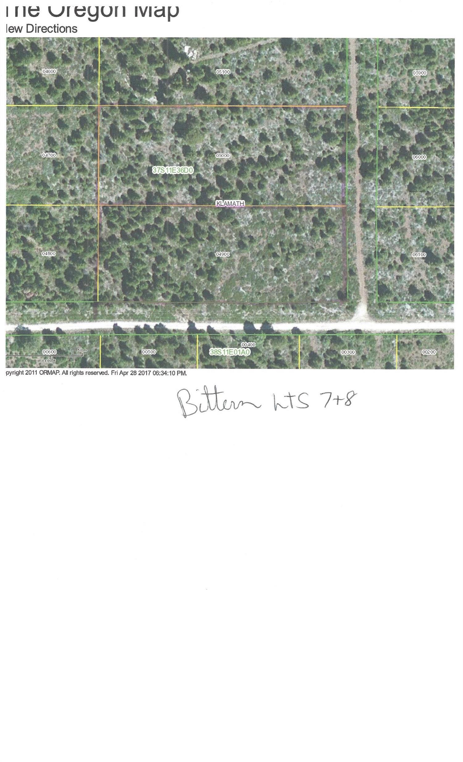 0 Bittern Drive, Lot 7 &amp; 8, Bonanza, OR 97623