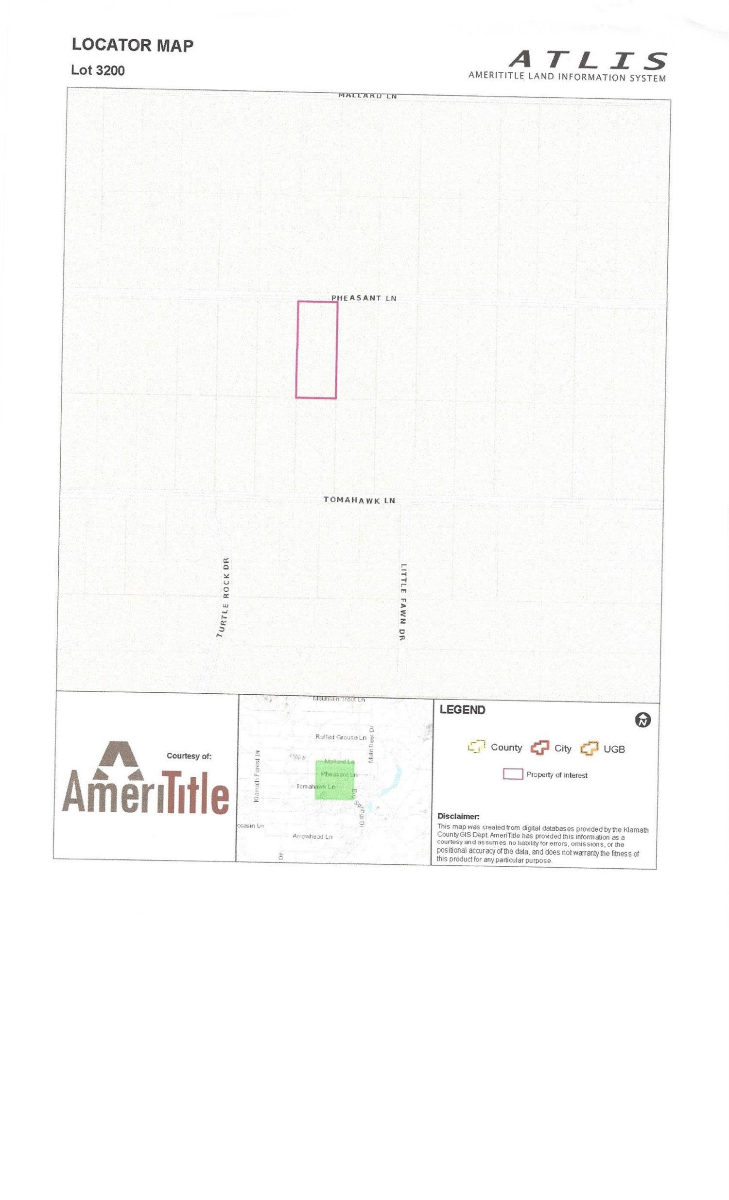0 Pheasant Lane, Lot 16, Sprague River, OR 97639