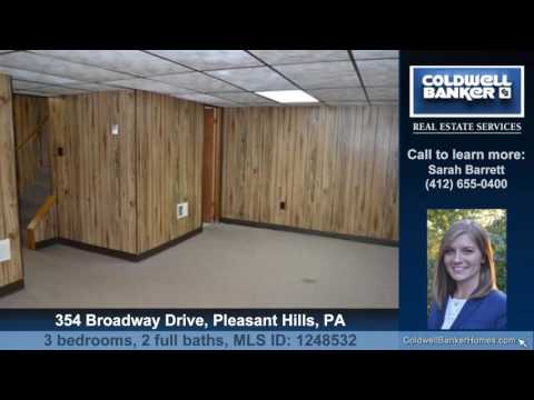 354 Broadway Drive, Pleasant Hills, PA 15236